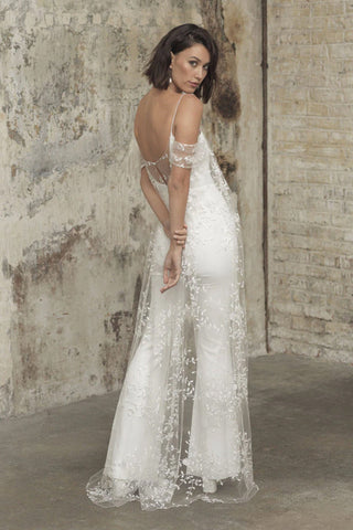 Combinaison Mariage <br> Dentelle Mon Mariage Bohème