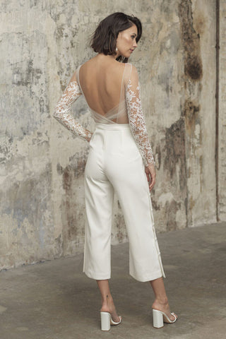 Combinaison Mariage <br> Dos Nu Mon Mariage Bohème