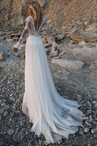 Robe de Mariée Bohème <br> Hippie Chic Mon Mariage Bohème