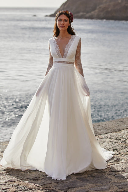 Robe de Mariée Bohème <br> Plage Mon Mariage Bohème