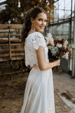 Robe de Mariée Bohème <br> Deux Pièces Mon Mariage Bohème