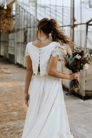 Robe de Mariée Bohème <br> Deux Pièces Mon Mariage Bohème