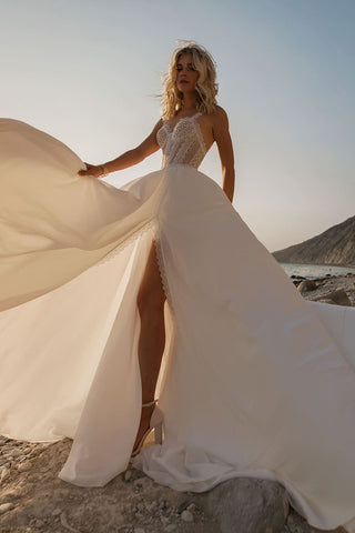 Robe de Mariée Bohème <br> Fendue Mon Mariage Bohème