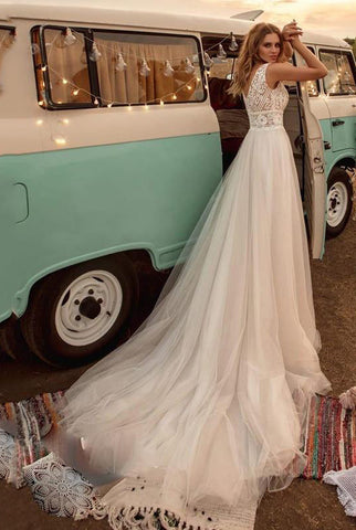 Robe de Mariée Bohème <br> Vintage Mon Mariage Bohème