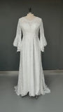 Robe de Mariée Bohème <br> Chic Col Bateau