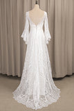 Robe de Mariée Bohème <br> Chic Col Bateau