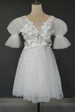 Robe de Mariée Bohème <br> Courte